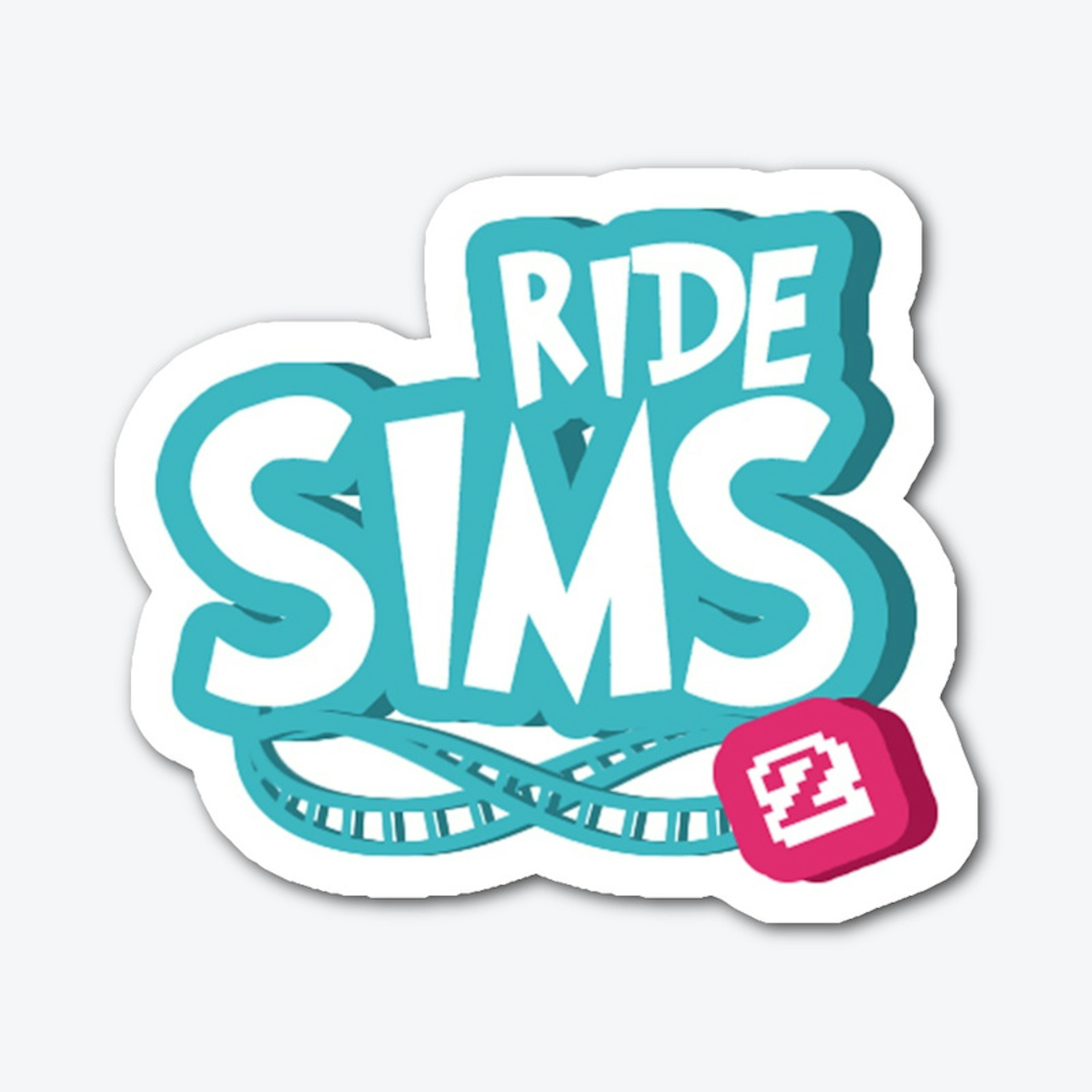 Ride Sims Original Sticker